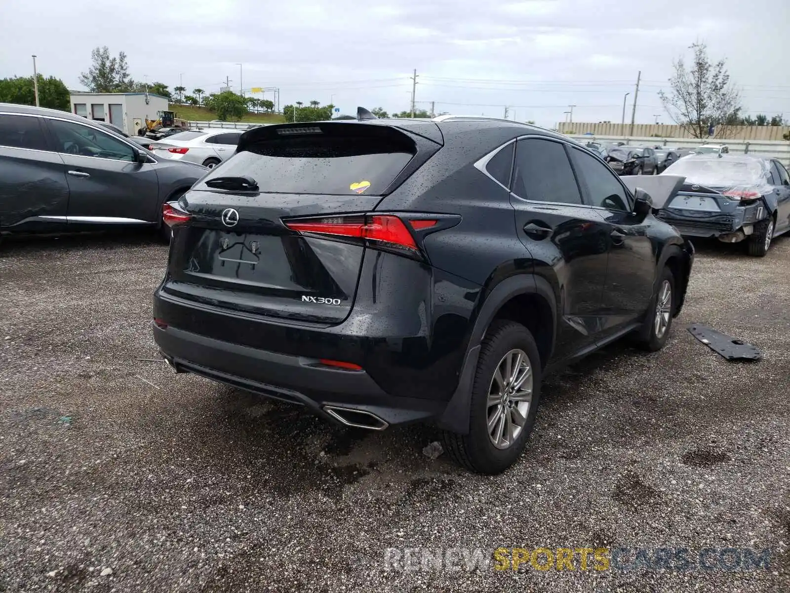 4 Фотография поврежденного автомобиля JTJDARBZ4M2193842 LEXUS NX 2021