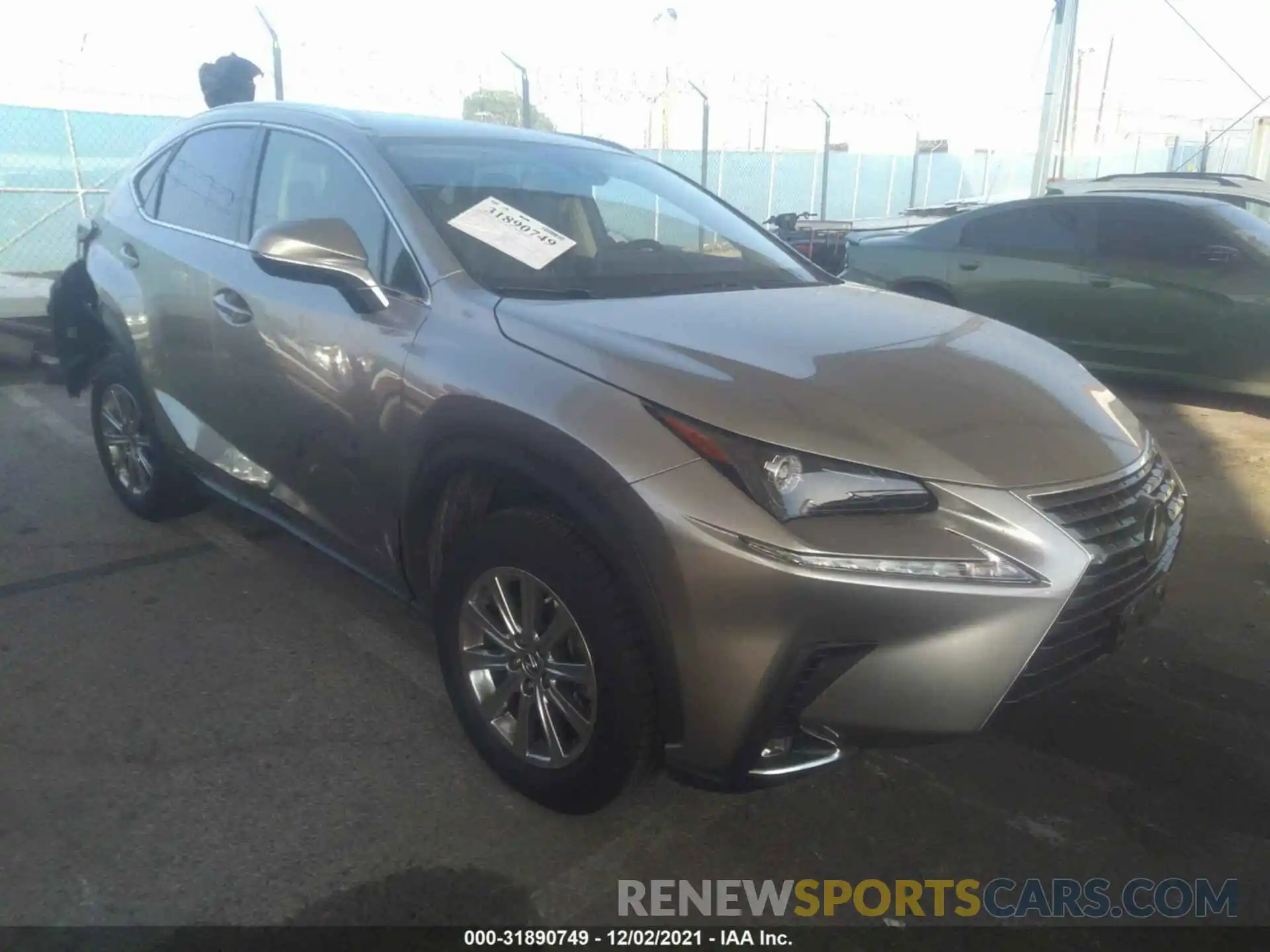 1 Photograph of a damaged car JTJDARBZ4M2201633 LEXUS NX 2021