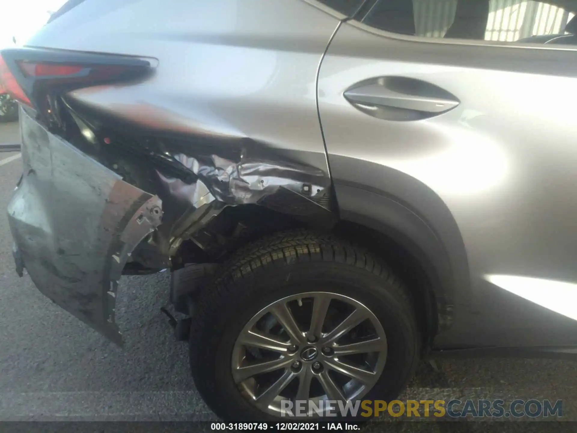 6 Photograph of a damaged car JTJDARBZ4M2201633 LEXUS NX 2021