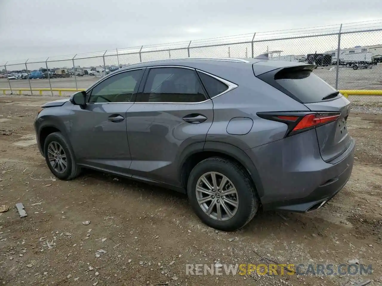 2 Фотография поврежденного автомобиля JTJDARBZ4M2202068 LEXUS NX 2021