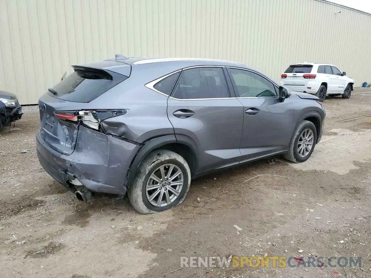 3 Фотография поврежденного автомобиля JTJDARBZ4M2202068 LEXUS NX 2021