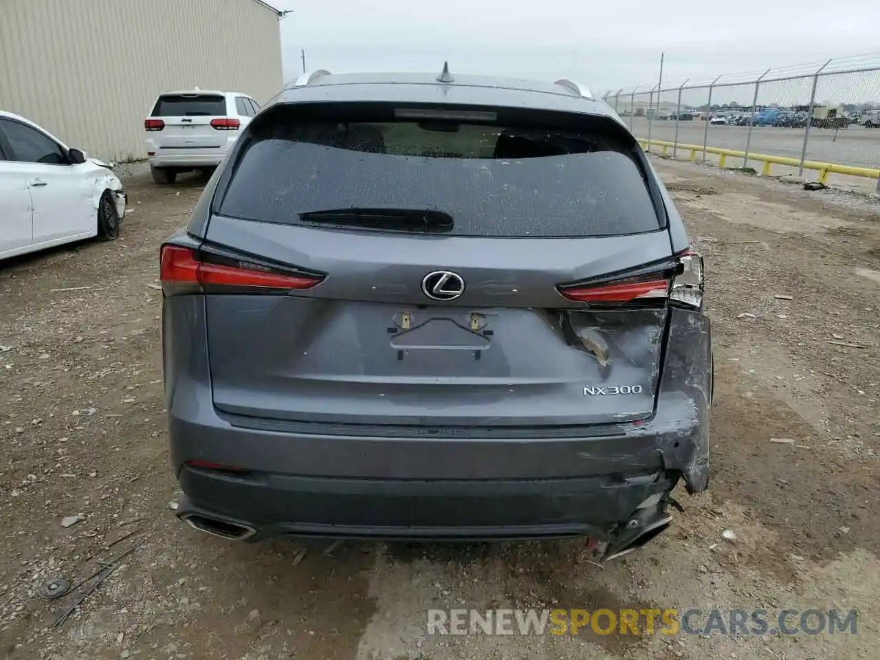 6 Фотография поврежденного автомобиля JTJDARBZ4M2202068 LEXUS NX 2021