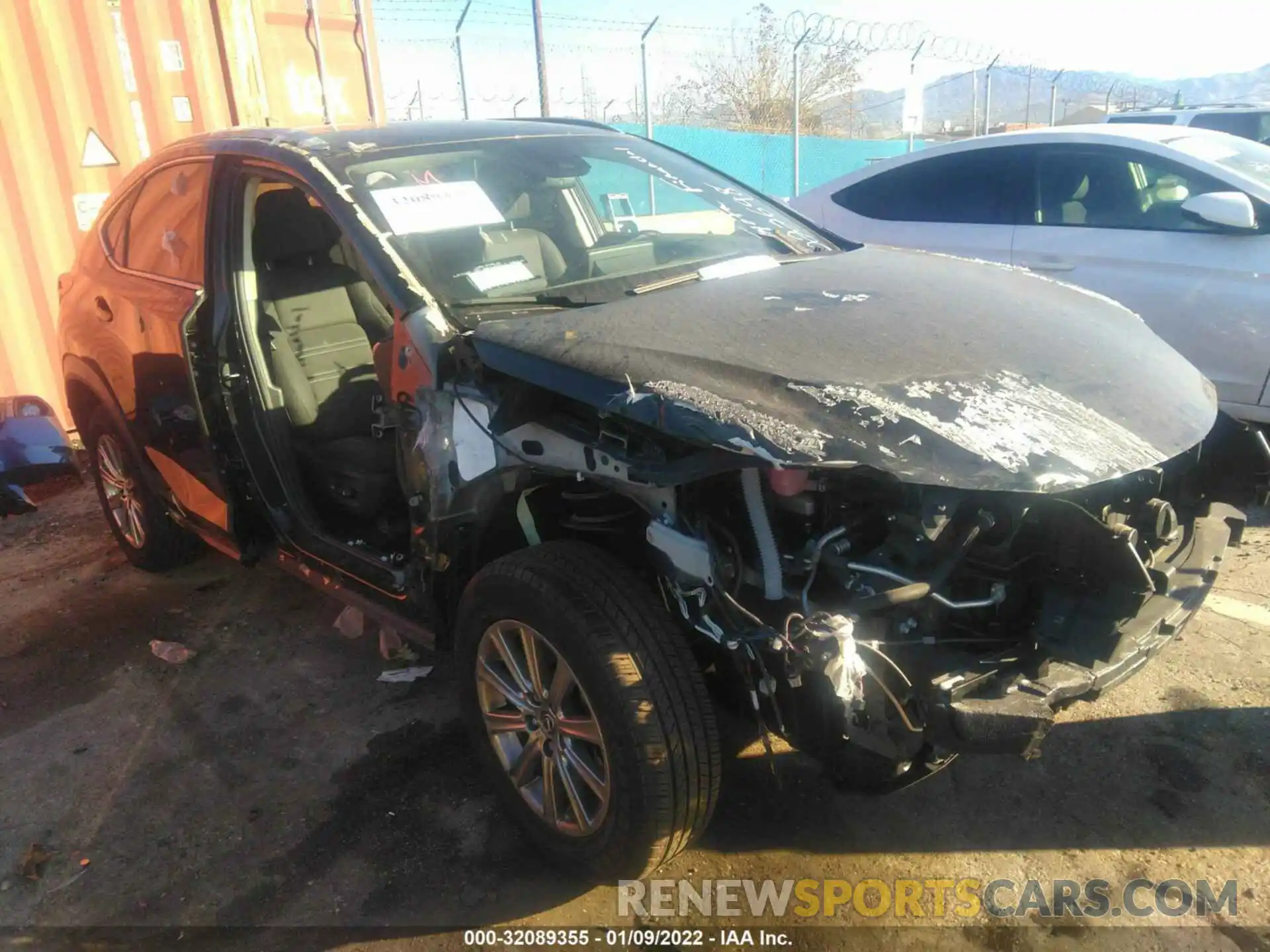 1 Photograph of a damaged car JTJDARBZ4M5022698 LEXUS NX 2021