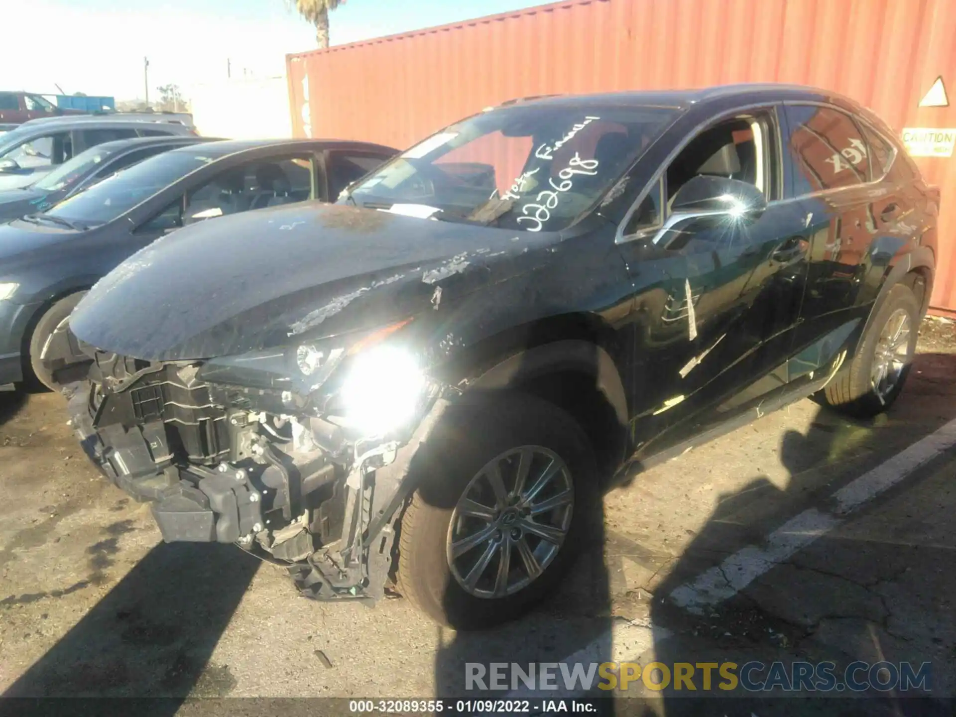 2 Photograph of a damaged car JTJDARBZ4M5022698 LEXUS NX 2021