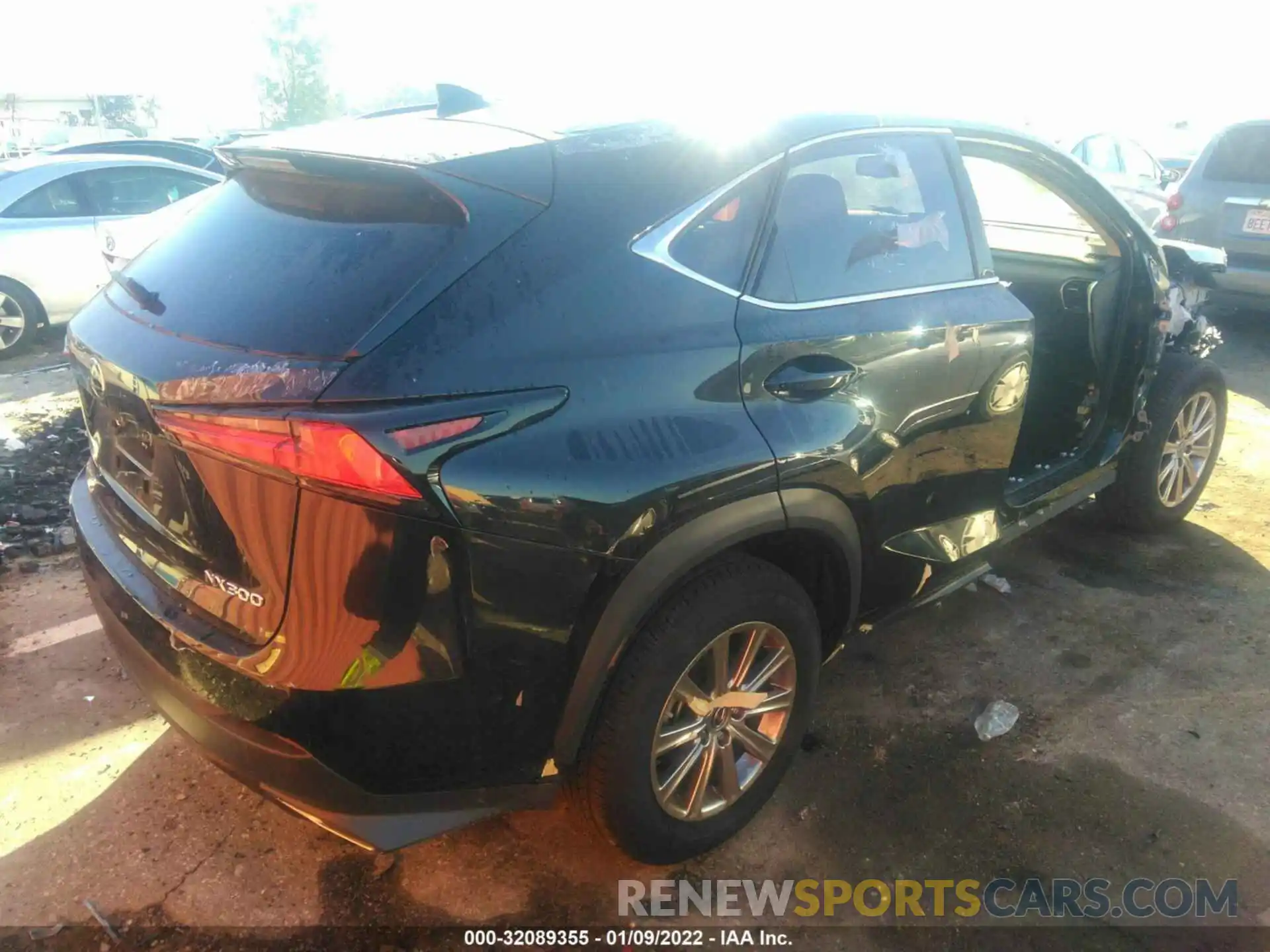 4 Фотография поврежденного автомобиля JTJDARBZ4M5022698 LEXUS NX 2021