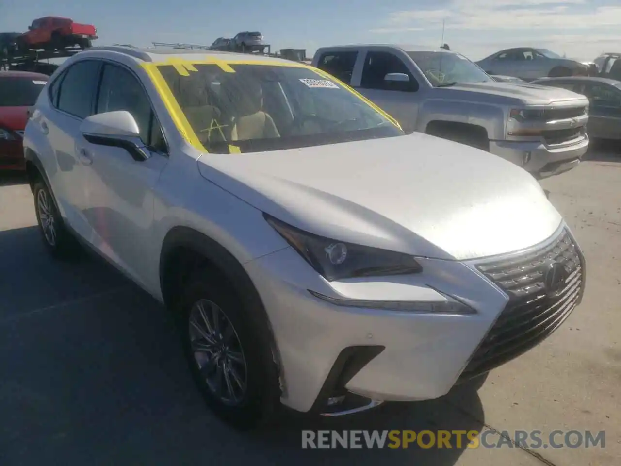 1 Фотография поврежденного автомобиля JTJDARBZ4M5024774 LEXUS NX 2021