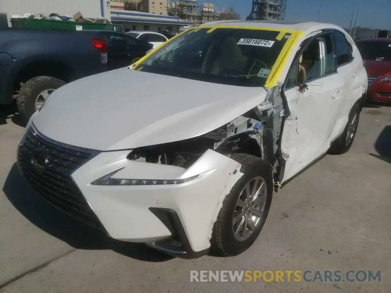 2 Photograph of a damaged car JTJDARBZ4M5024774 LEXUS NX 2021