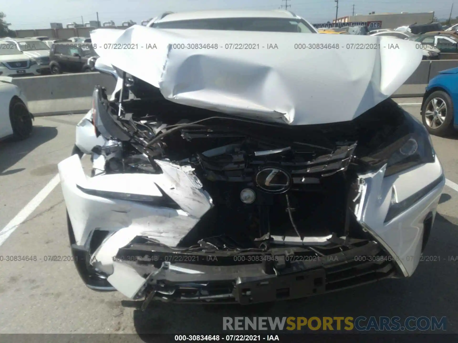 6 Photograph of a damaged car JTJDARBZ4M5025326 LEXUS NX 2021