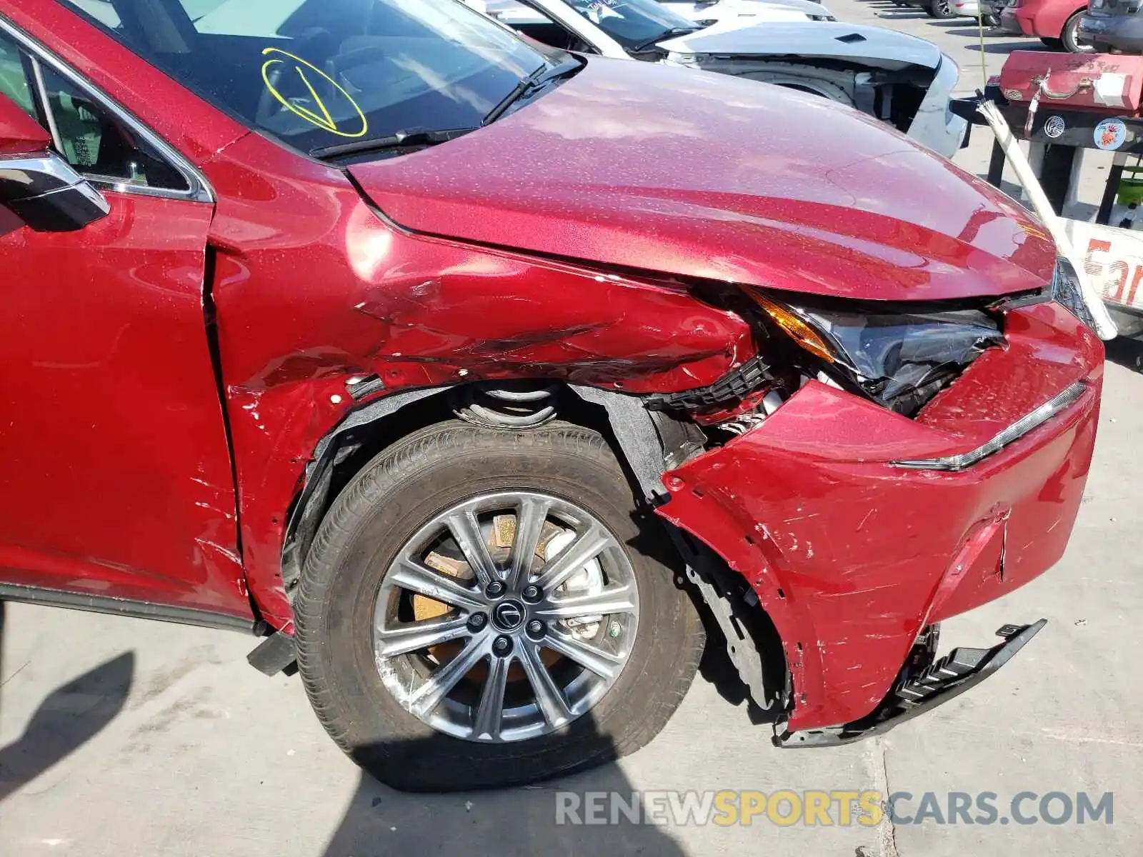 9 Photograph of a damaged car JTJDARBZ4M5026718 LEXUS NX 2021