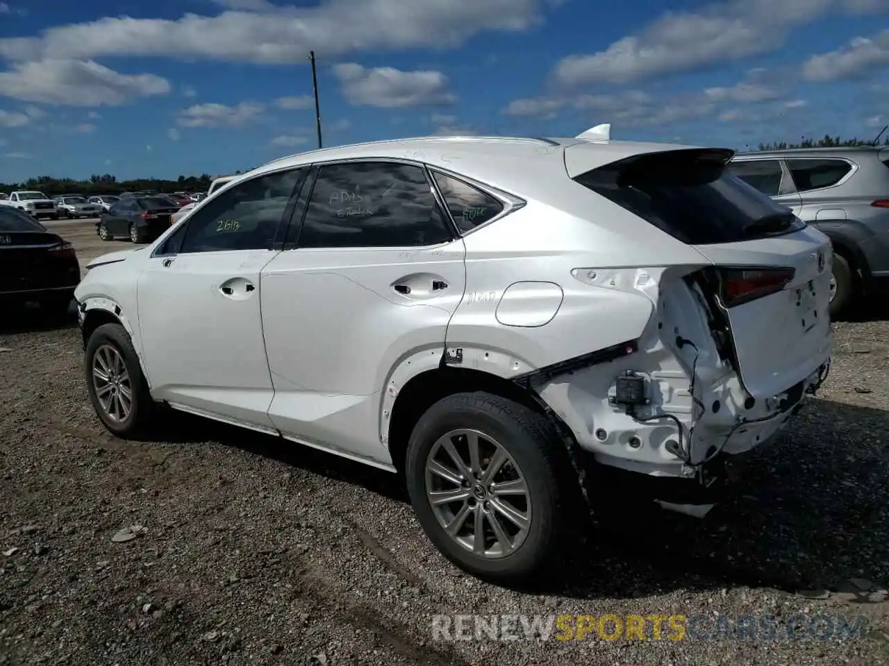 2 Photograph of a damaged car JTJDARBZ4M5029571 LEXUS NX 2021