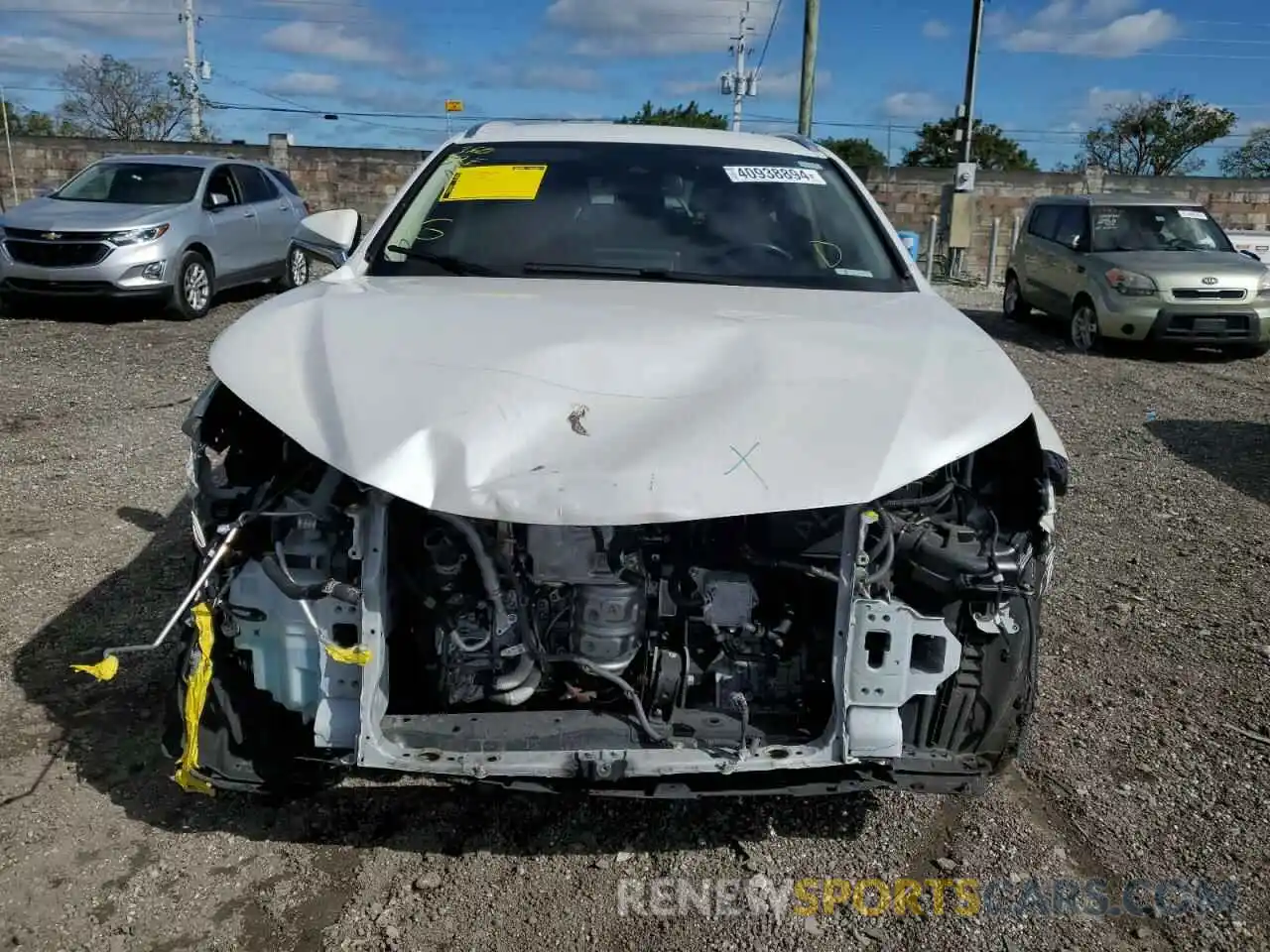 5 Фотография поврежденного автомобиля JTJDARBZ4M5029571 LEXUS NX 2021