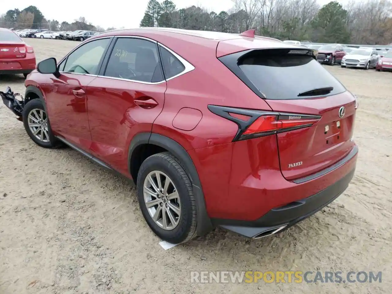 3 Photograph of a damaged car JTJDARBZ4M5031949 LEXUS NX 2021