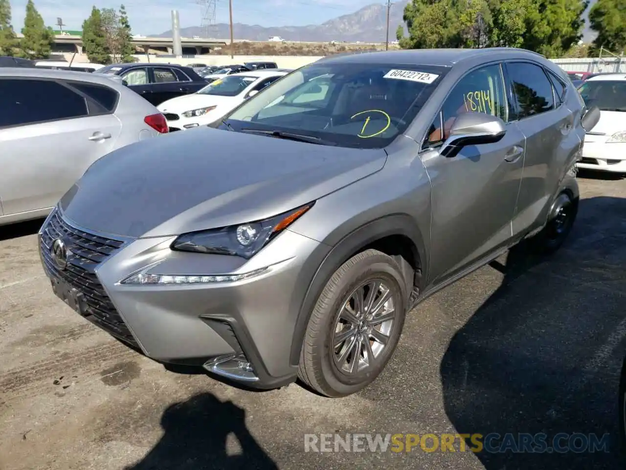 2 Photograph of a damaged car JTJDARBZ5M2182056 LEXUS NX 2021