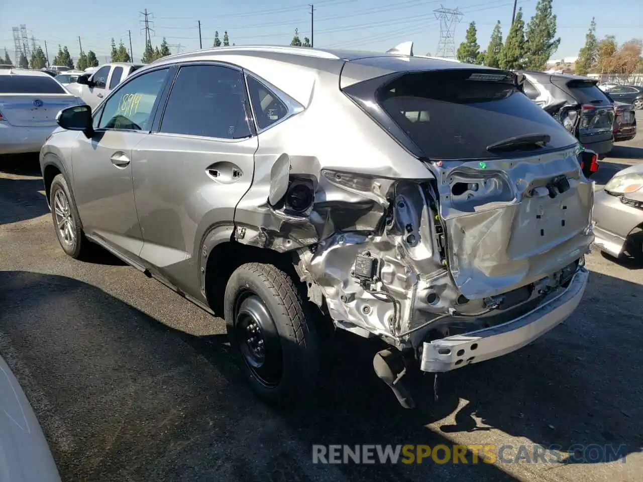 3 Photograph of a damaged car JTJDARBZ5M2182056 LEXUS NX 2021