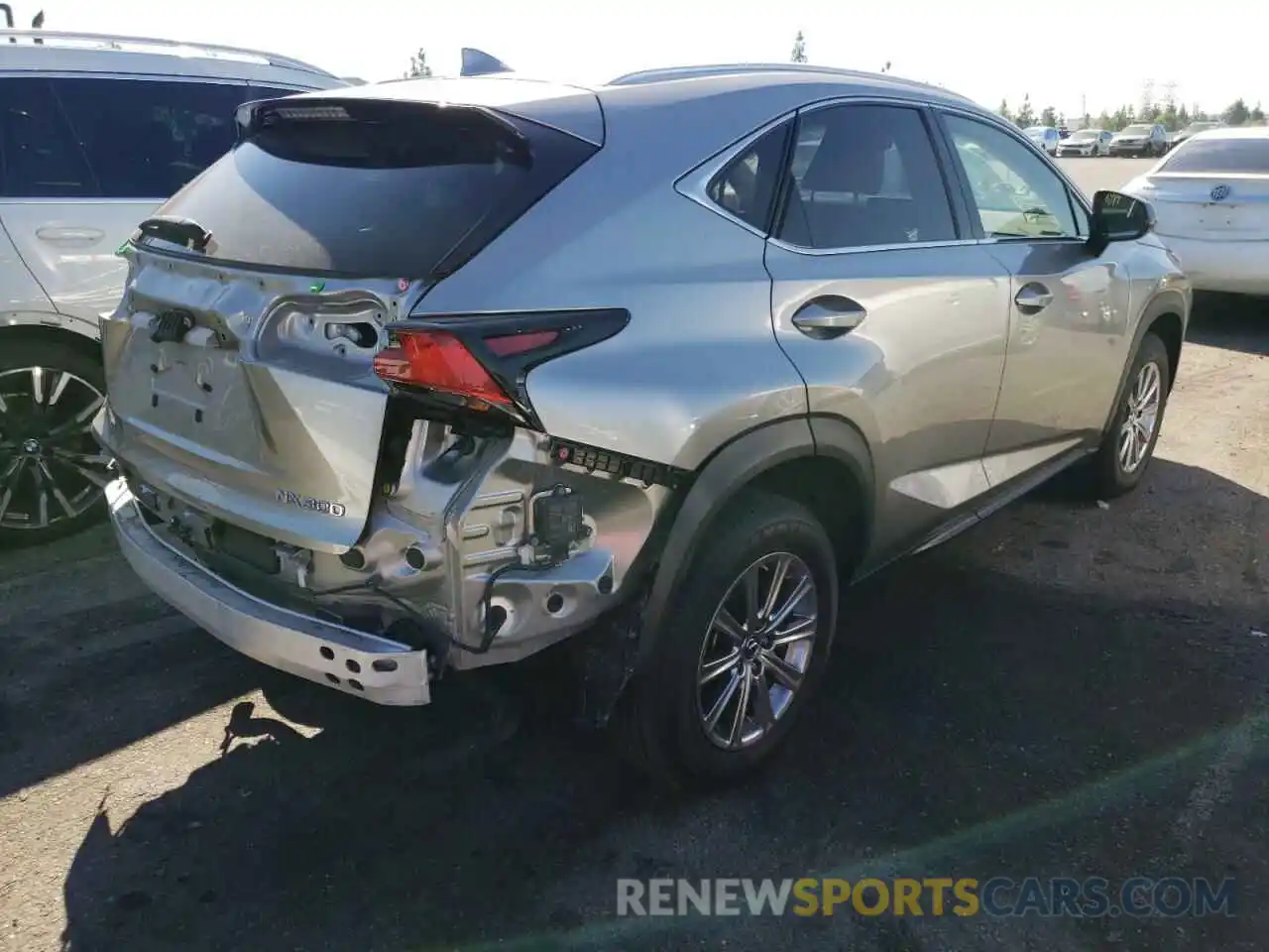 4 Photograph of a damaged car JTJDARBZ5M2182056 LEXUS NX 2021