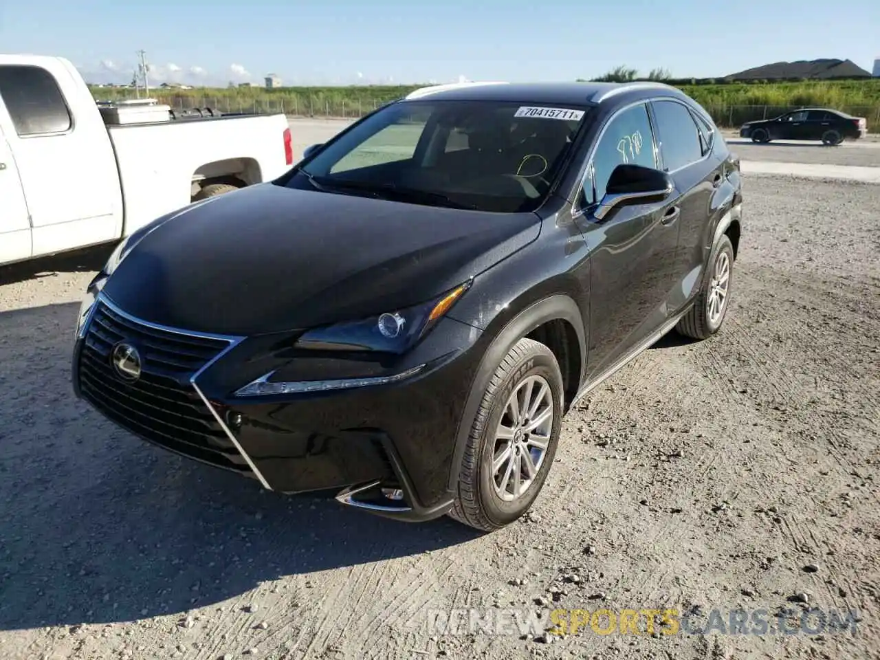 2 Фотография поврежденного автомобиля JTJDARBZ5M2185068 LEXUS NX 2021