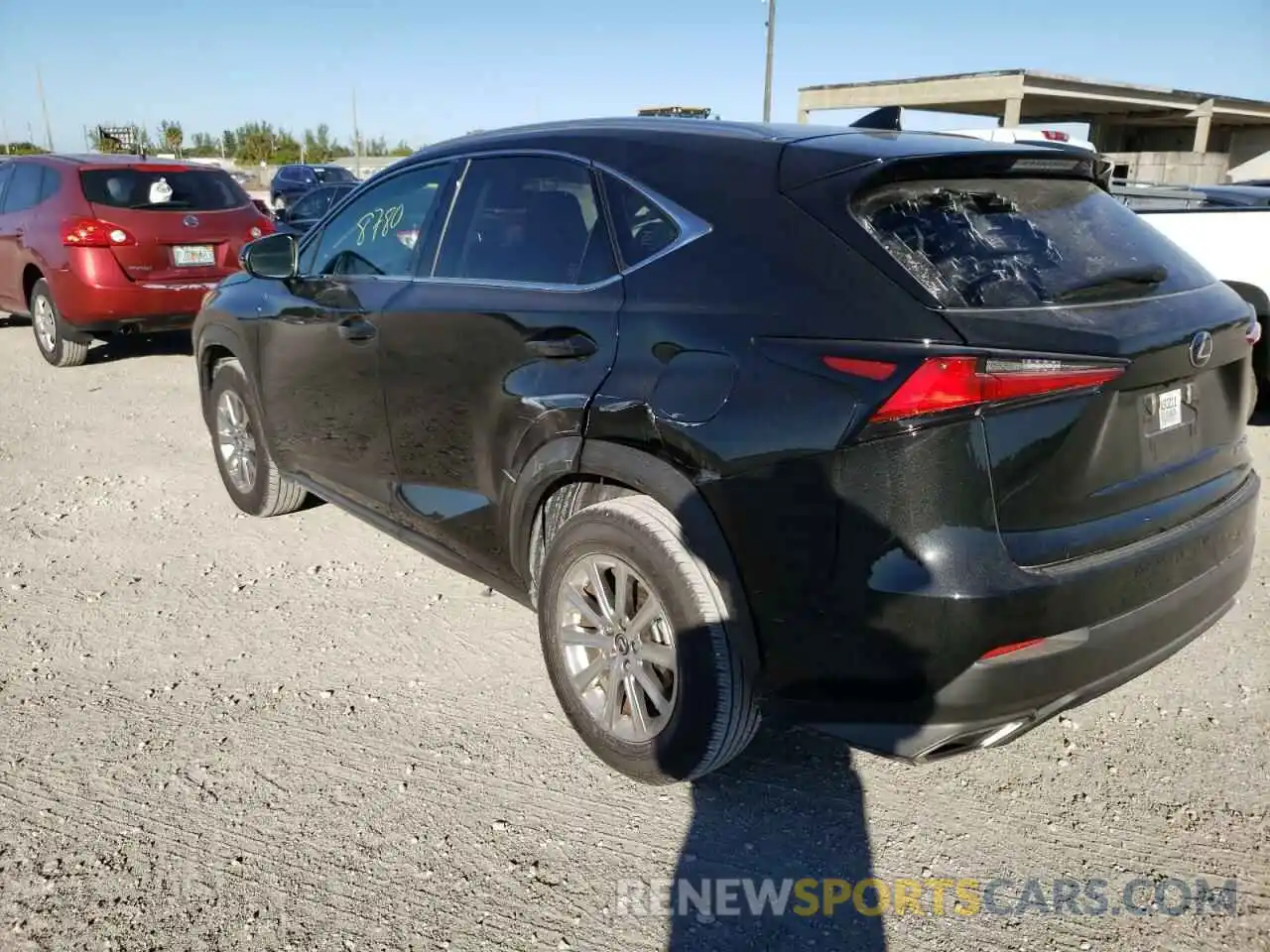 3 Photograph of a damaged car JTJDARBZ5M2185068 LEXUS NX 2021