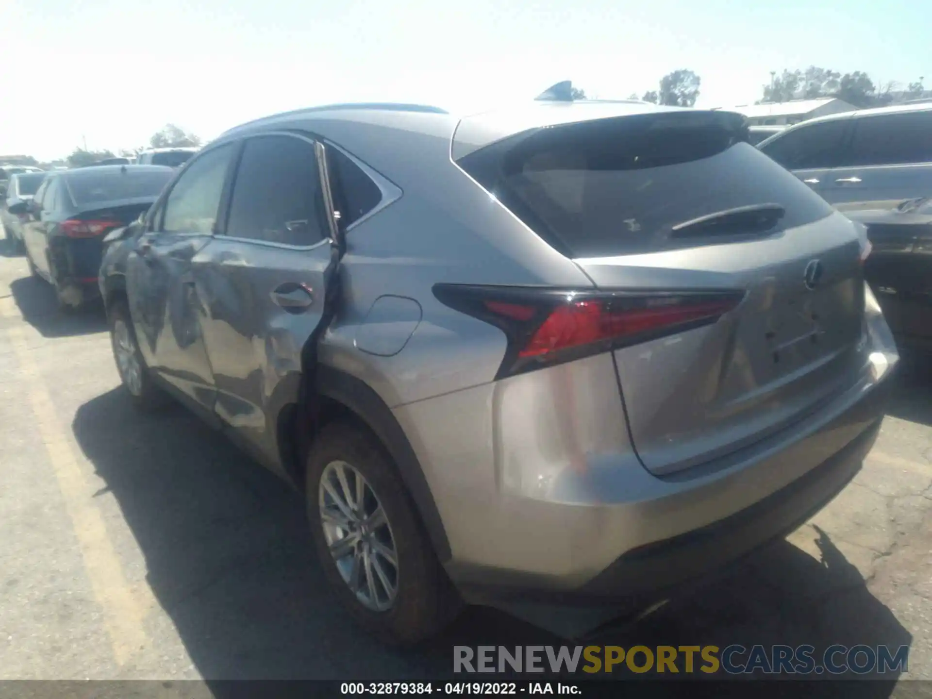 3 Фотография поврежденного автомобиля JTJDARBZ5M2187354 LEXUS NX 2021