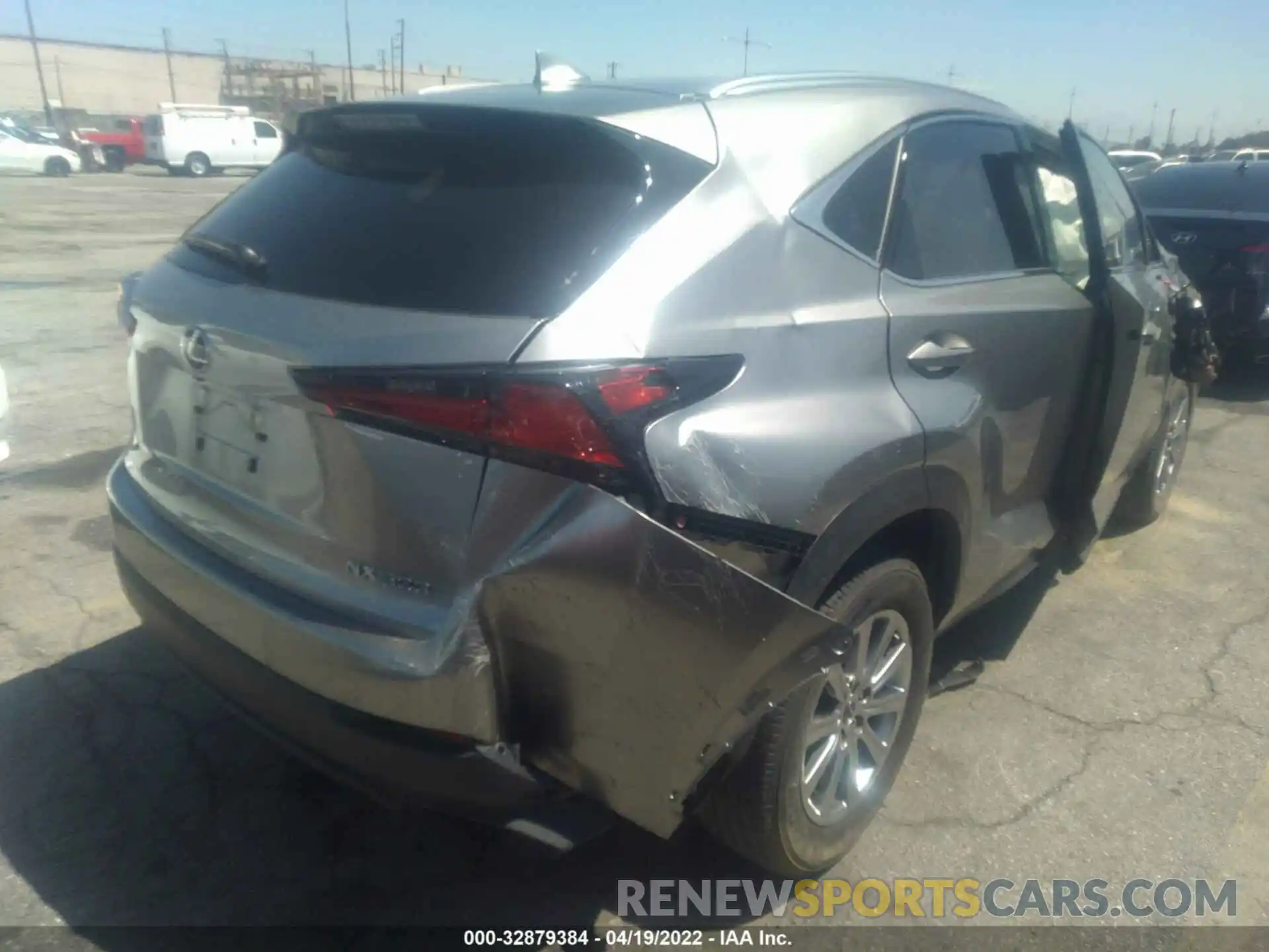 4 Фотография поврежденного автомобиля JTJDARBZ5M2187354 LEXUS NX 2021