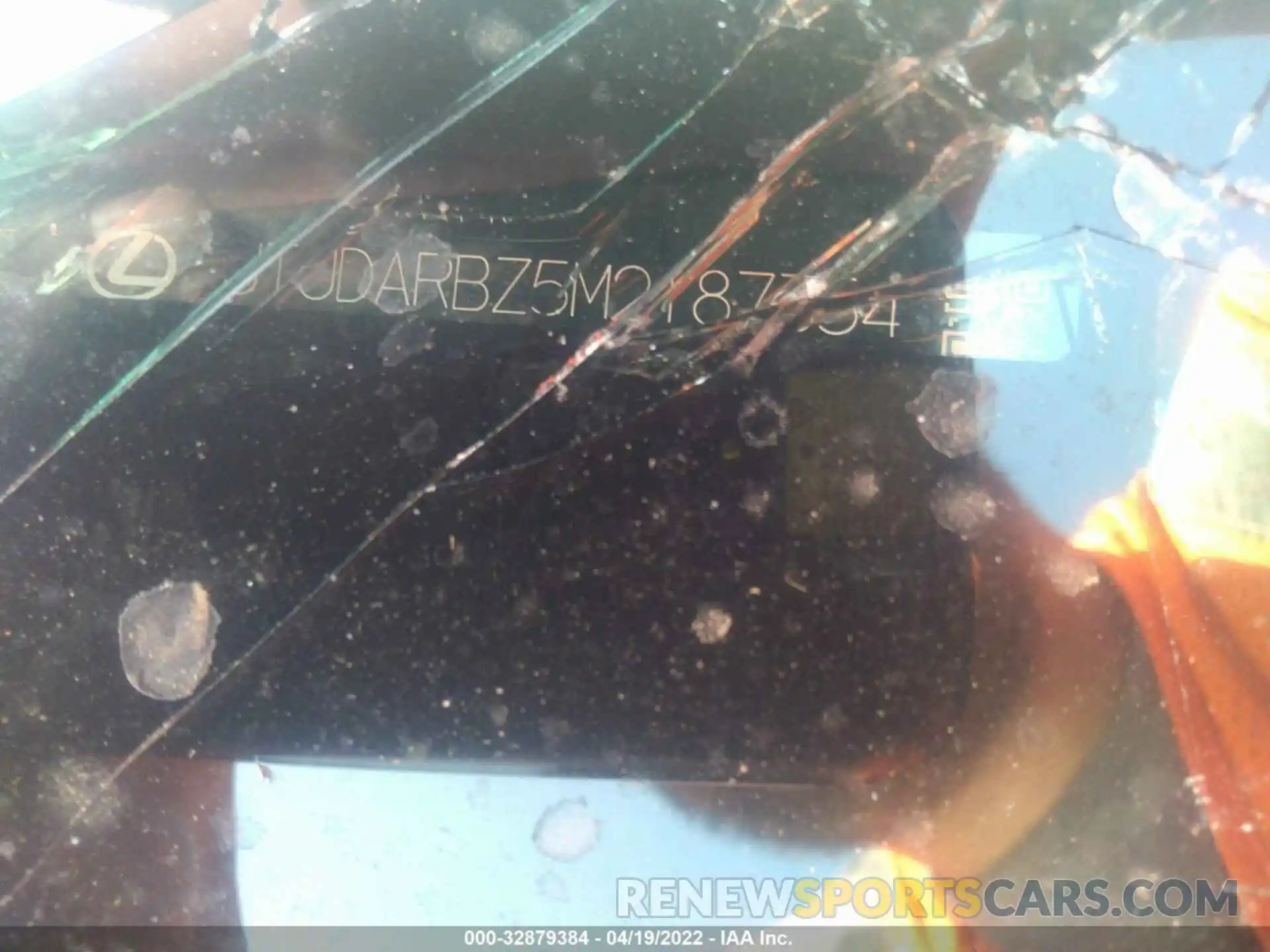 9 Photograph of a damaged car JTJDARBZ5M2187354 LEXUS NX 2021