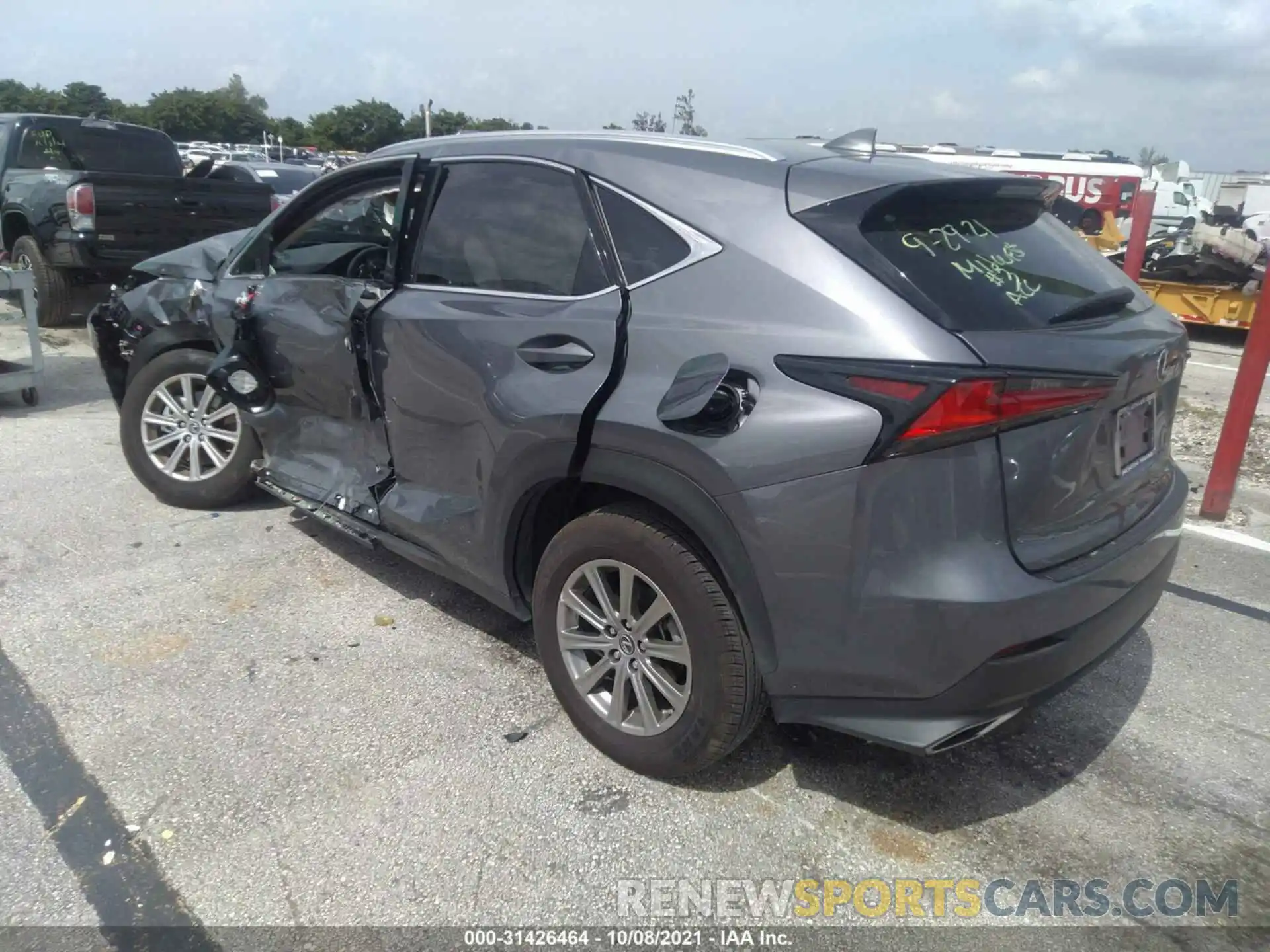 3 Photograph of a damaged car JTJDARBZ5M2191016 LEXUS NX 2021