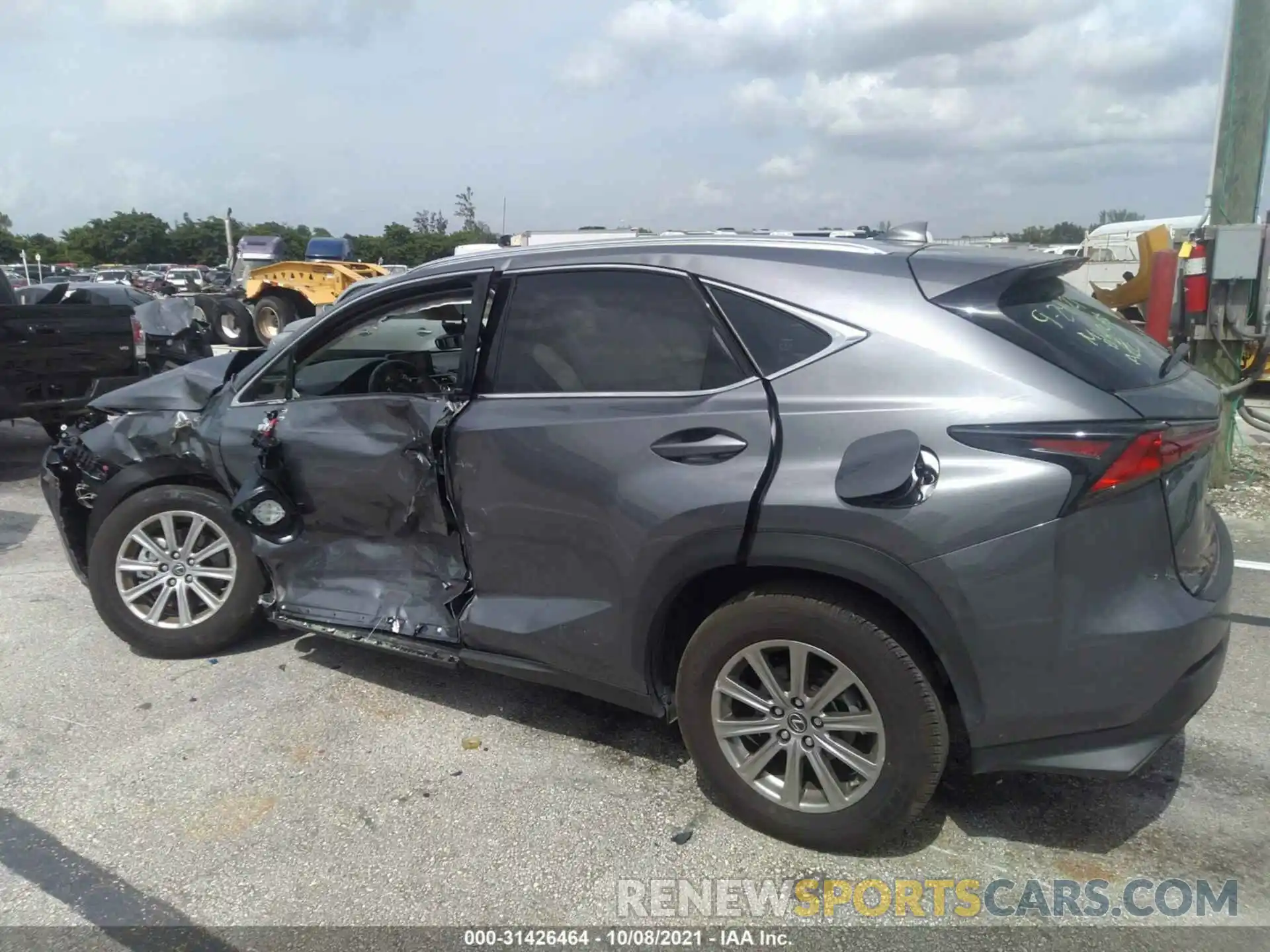 6 Photograph of a damaged car JTJDARBZ5M2191016 LEXUS NX 2021