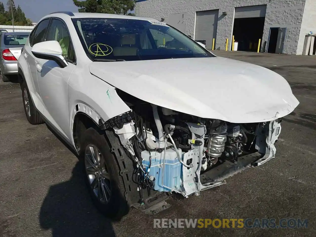 1 Photograph of a damaged car JTJDARBZ5M5023147 LEXUS NX 2021