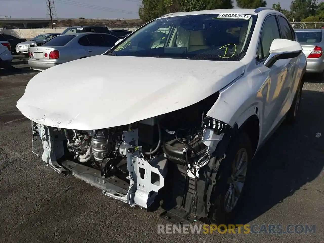 2 Photograph of a damaged car JTJDARBZ5M5023147 LEXUS NX 2021