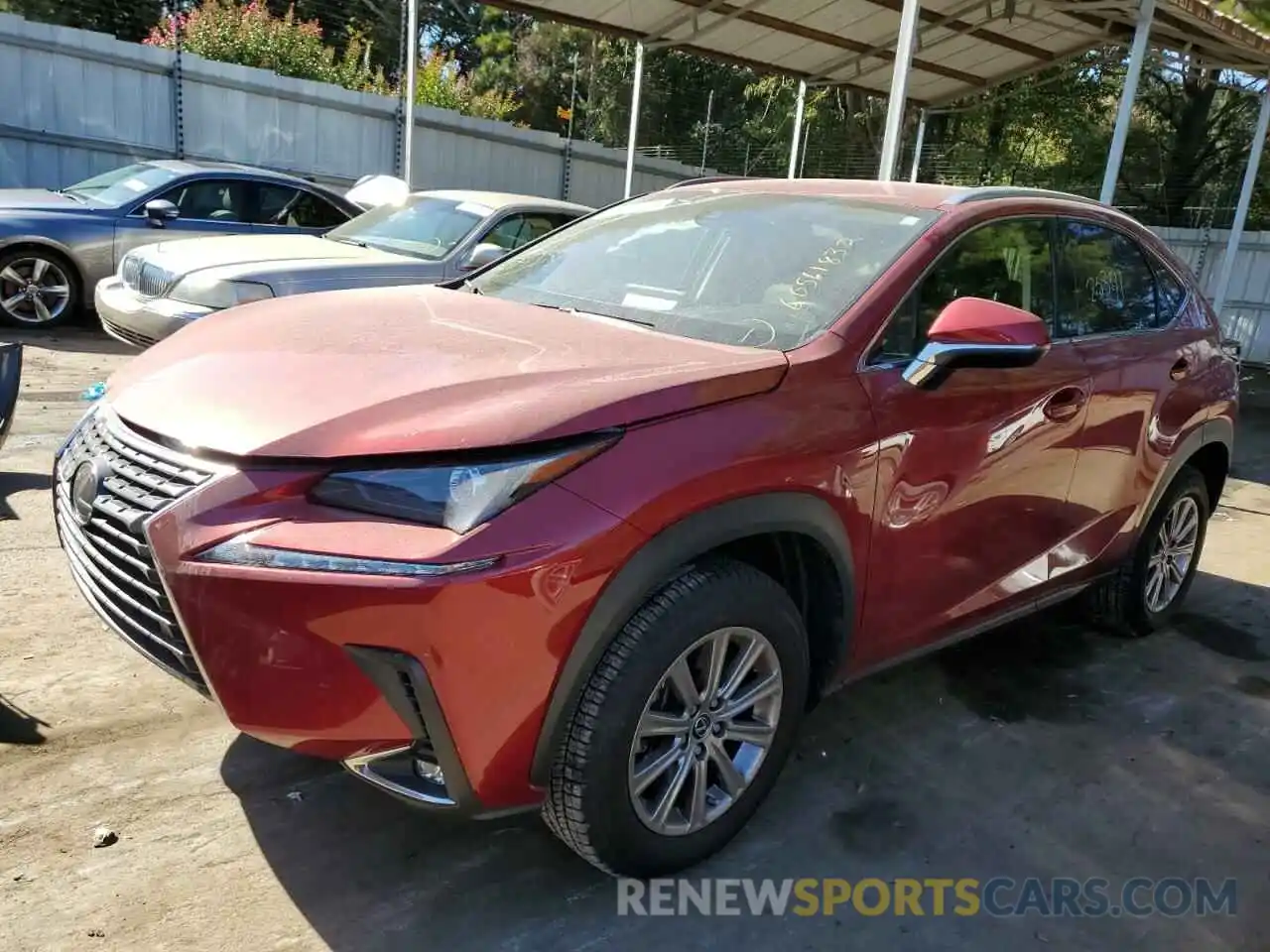 2 Photograph of a damaged car JTJDARBZ5M5029384 LEXUS NX 2021