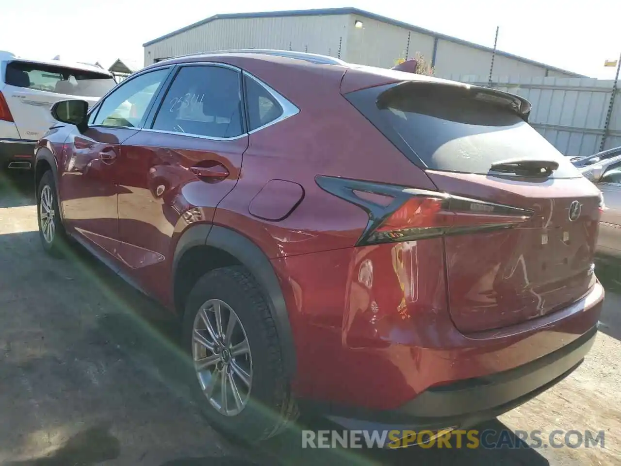 3 Photograph of a damaged car JTJDARBZ5M5029384 LEXUS NX 2021