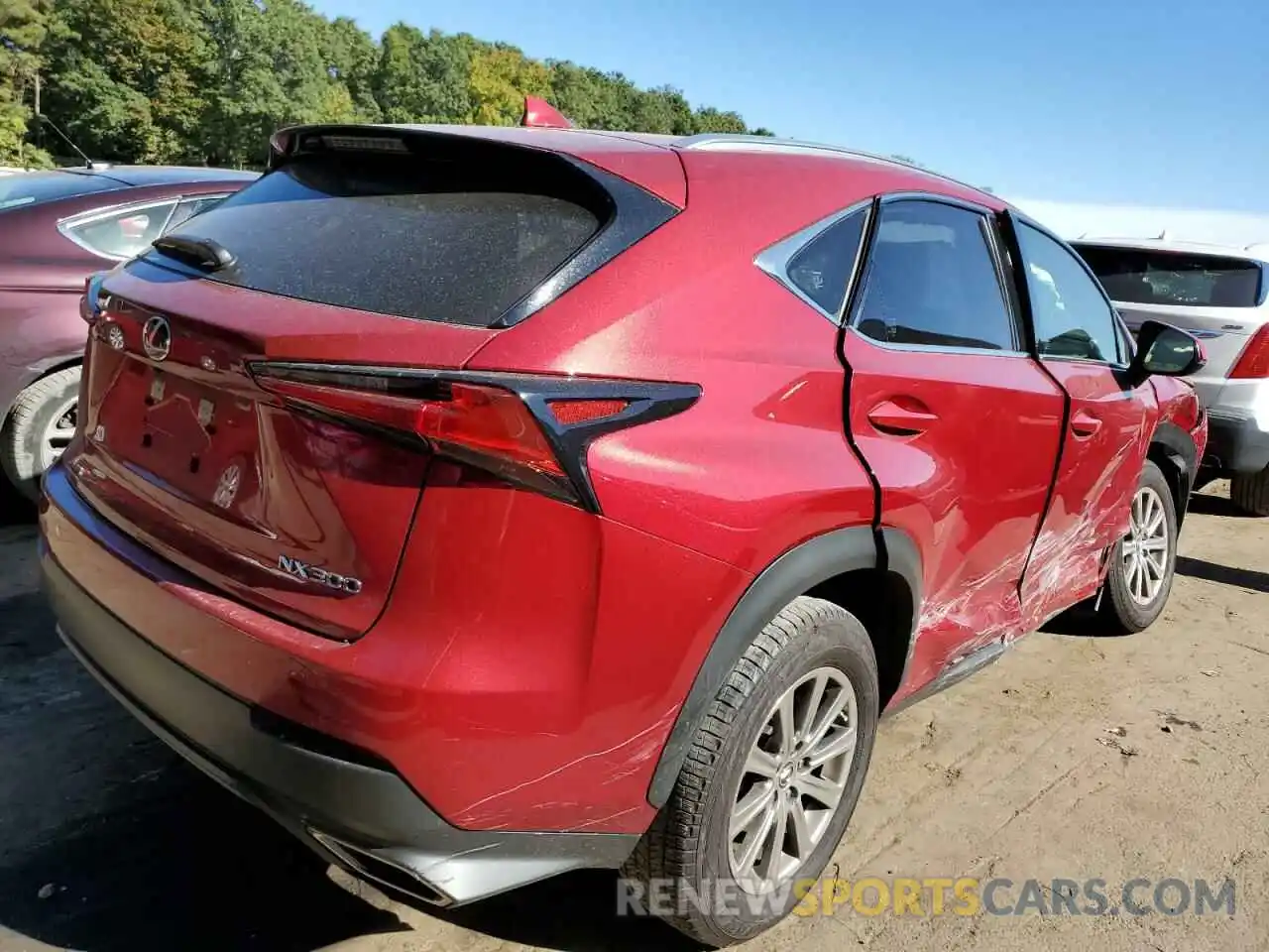 4 Photograph of a damaged car JTJDARBZ5M5029384 LEXUS NX 2021