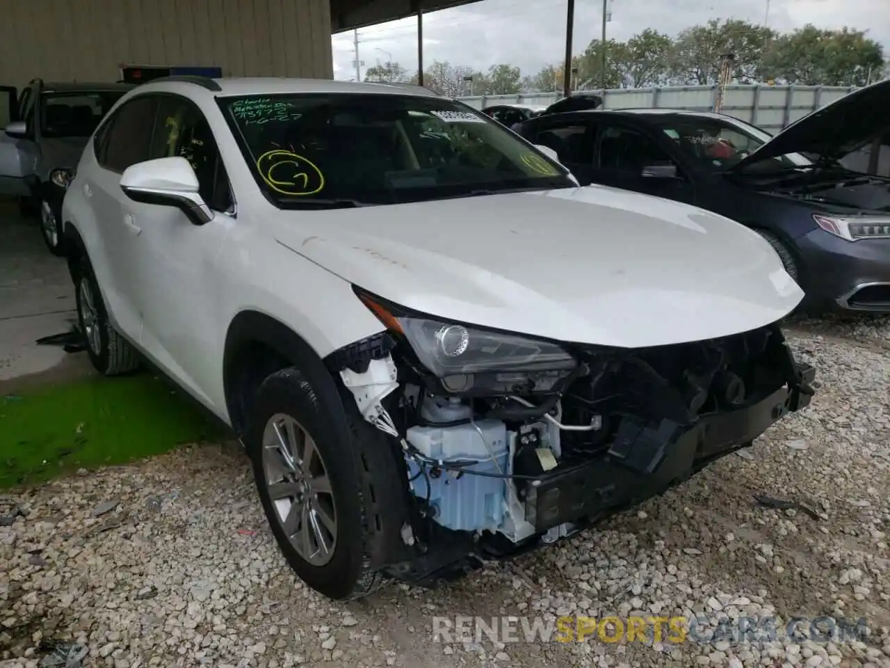 1 Photograph of a damaged car JTJDARBZ5M5030552 LEXUS NX 2021