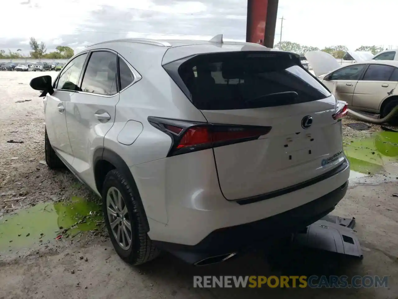 3 Фотография поврежденного автомобиля JTJDARBZ5M5030552 LEXUS NX 2021