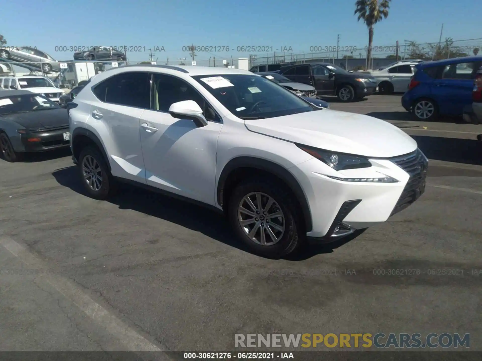 1 Фотография поврежденного автомобиля JTJDARBZ5M5030583 LEXUS NX 2021