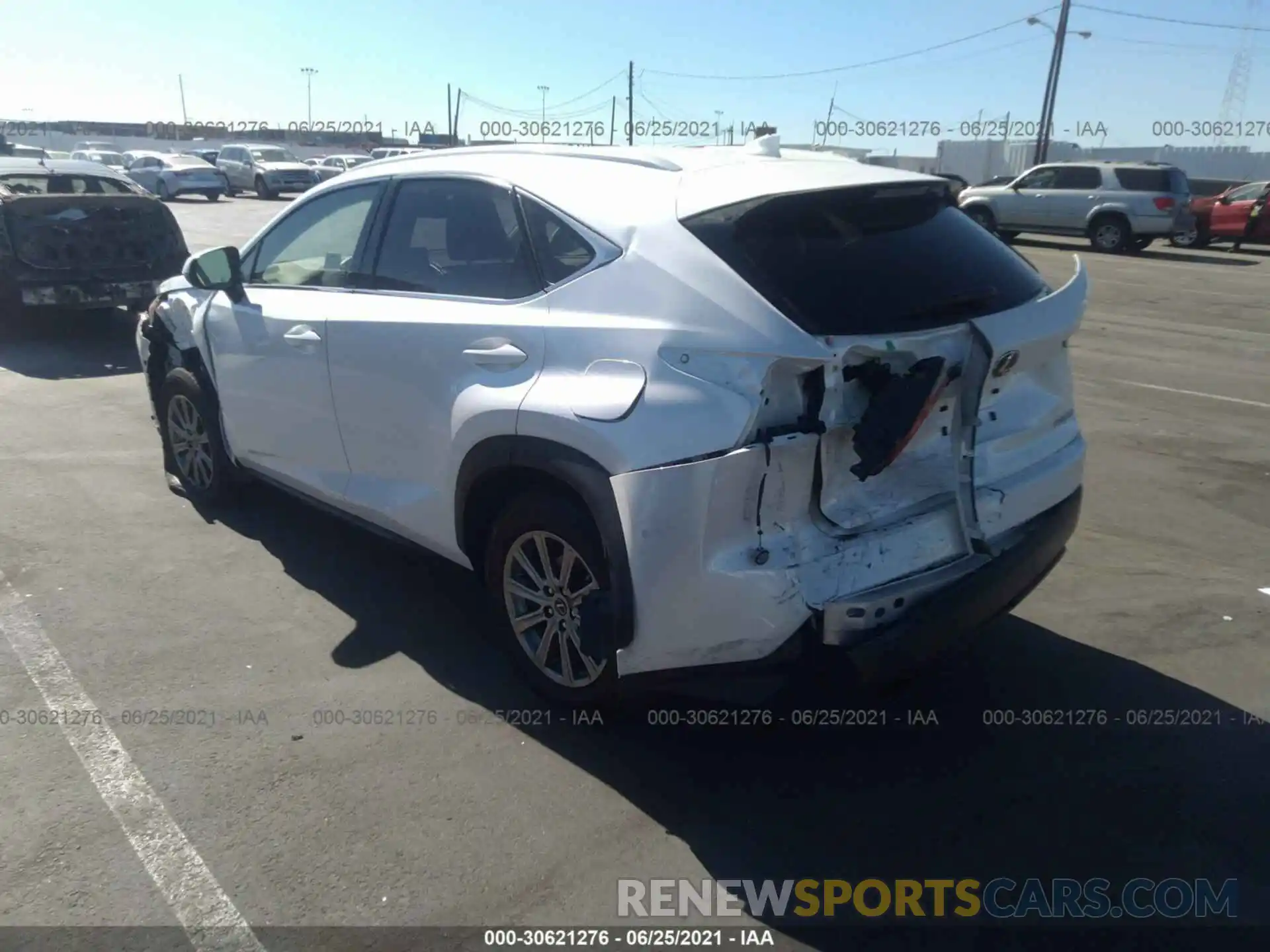 3 Photograph of a damaged car JTJDARBZ5M5030583 LEXUS NX 2021