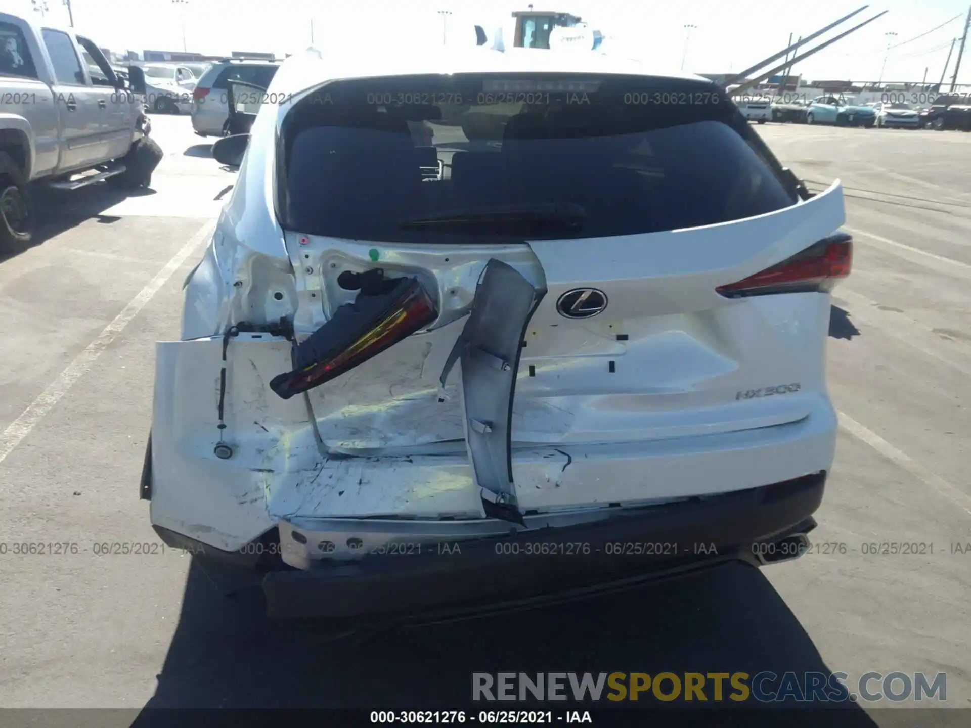 6 Photograph of a damaged car JTJDARBZ5M5030583 LEXUS NX 2021