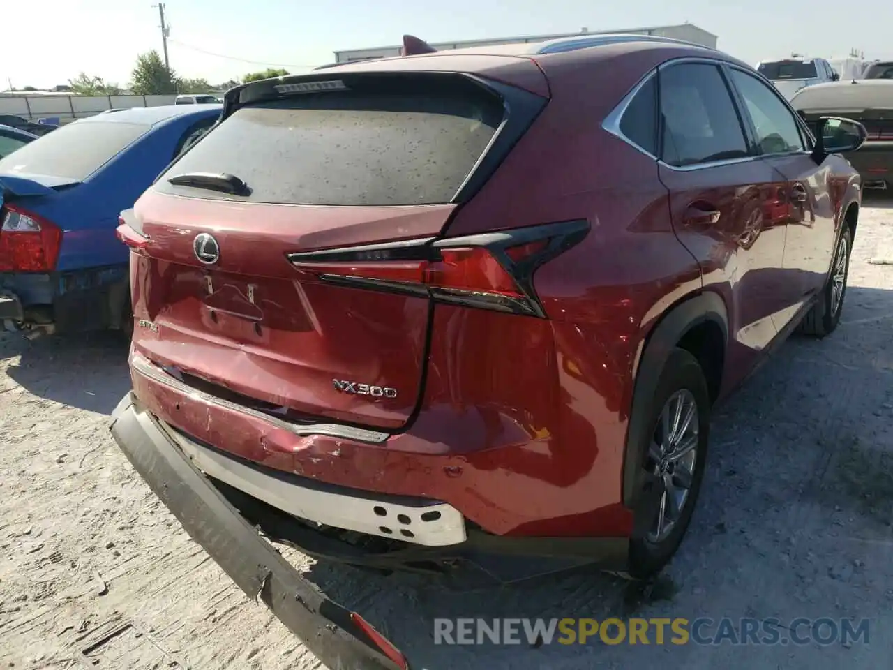 4 Photograph of a damaged car JTJDARBZ6M2179294 LEXUS NX 2021