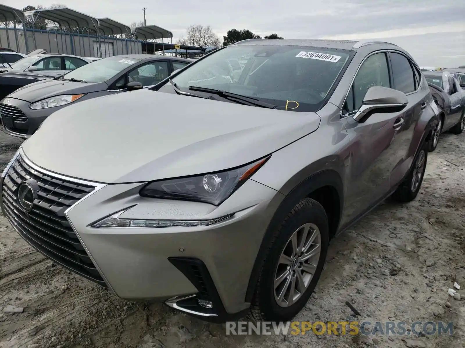 2 Фотография поврежденного автомобиля JTJDARBZ6M2180834 LEXUS NX 2021