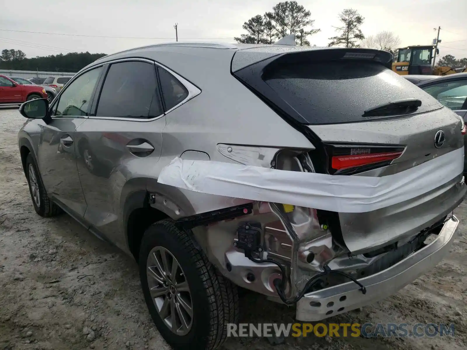 3 Photograph of a damaged car JTJDARBZ6M2180834 LEXUS NX 2021