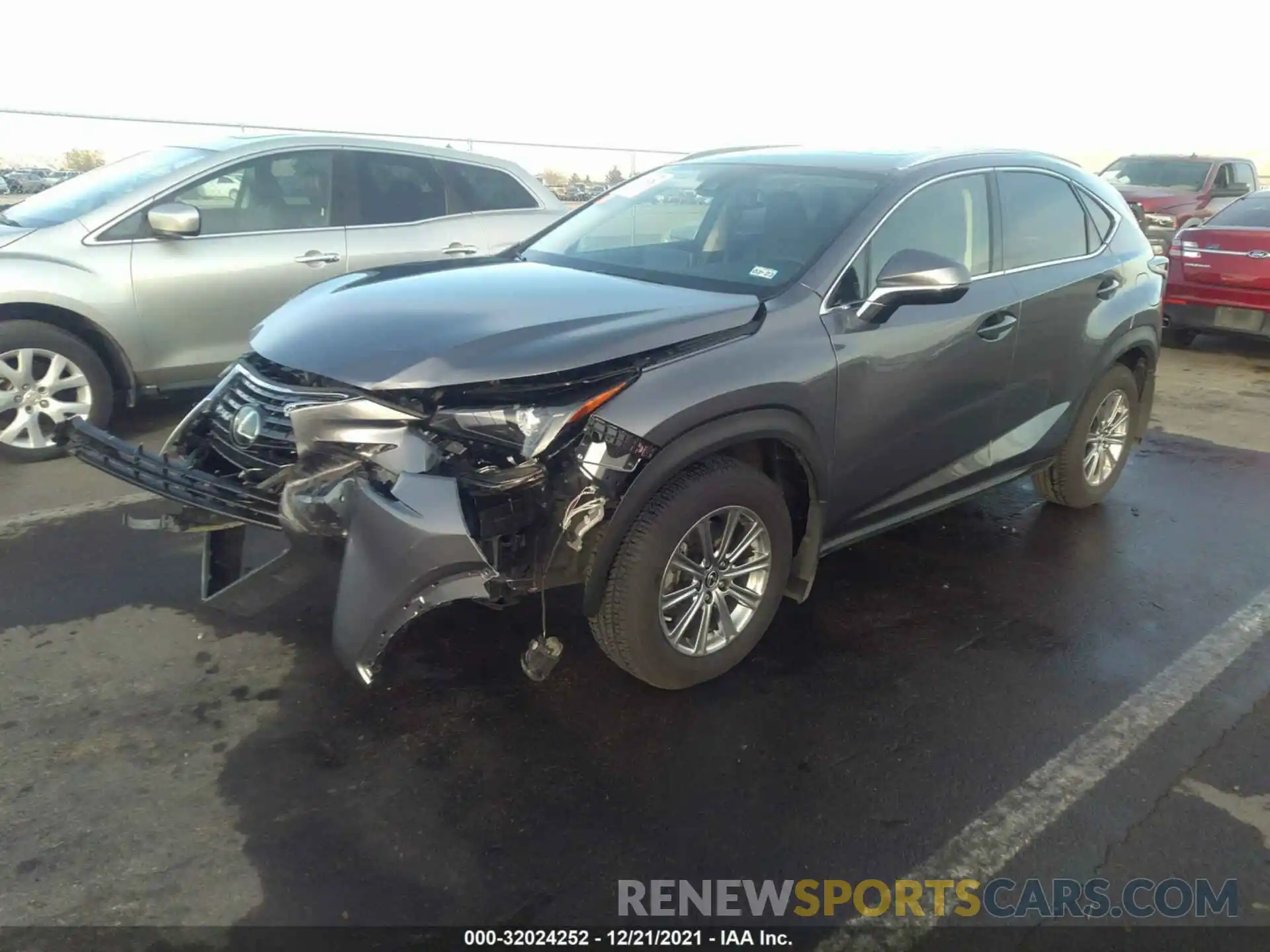 2 Фотография поврежденного автомобиля JTJDARBZ6M2188352 LEXUS NX 2021