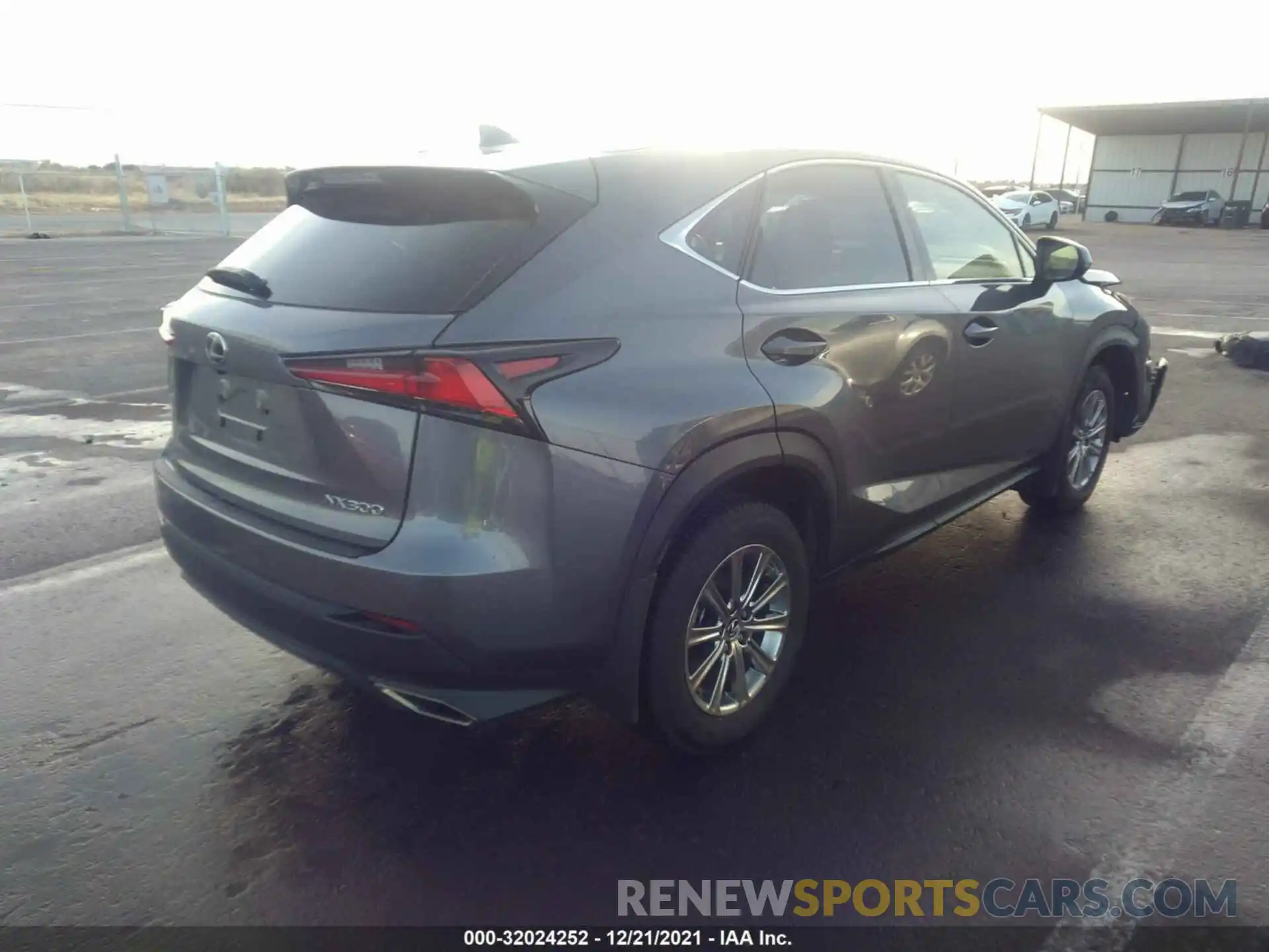 4 Фотография поврежденного автомобиля JTJDARBZ6M2188352 LEXUS NX 2021