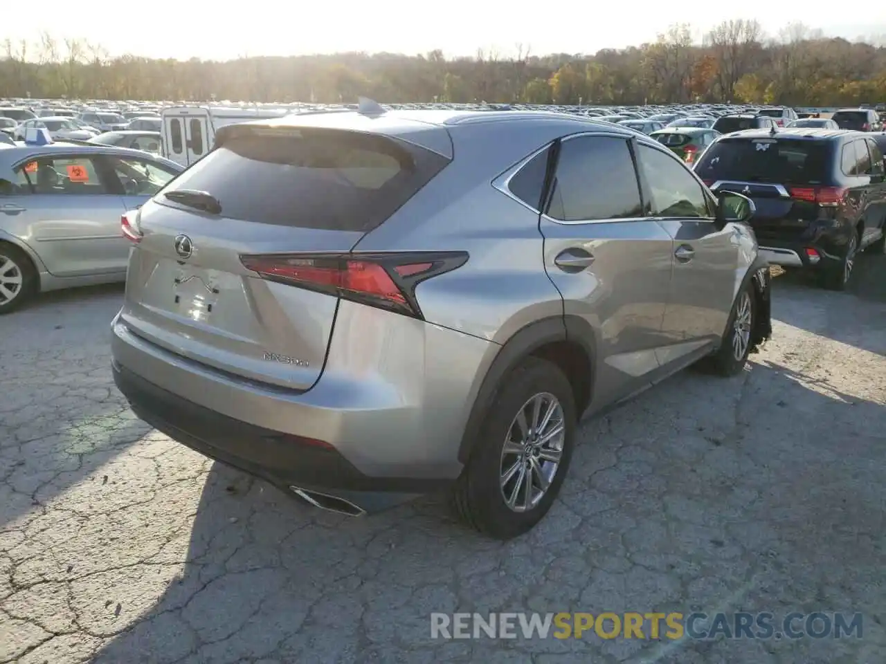 4 Photograph of a damaged car JTJDARBZ6M2195785 LEXUS NX 2021