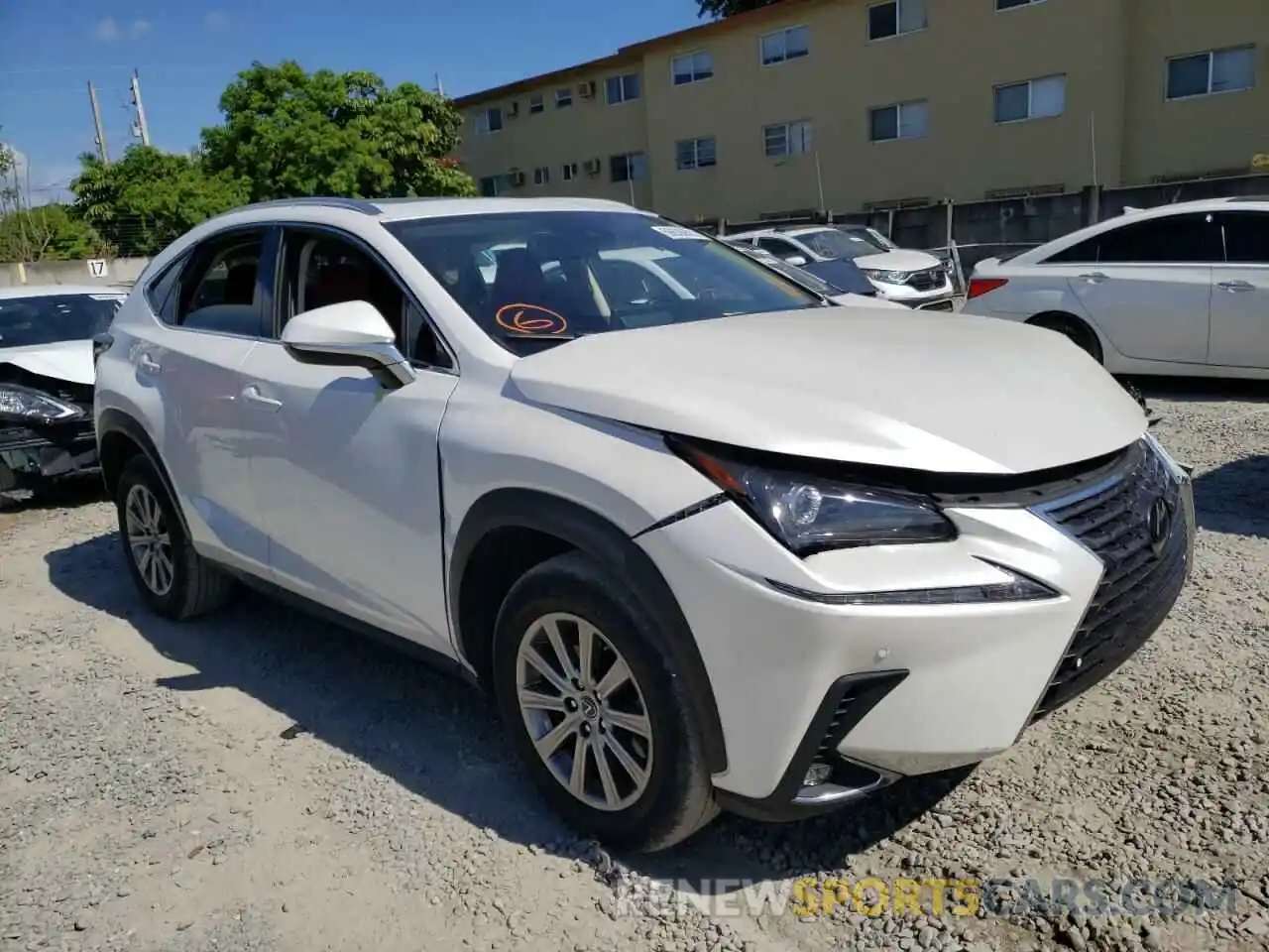 1 Photograph of a damaged car JTJDARBZ6M5021083 LEXUS NX 2021