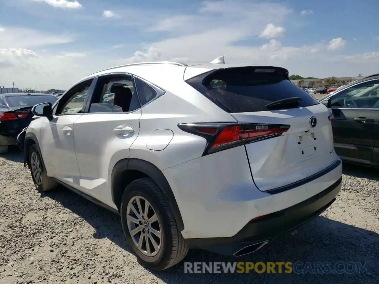 3 Photograph of a damaged car JTJDARBZ6M5021083 LEXUS NX 2021