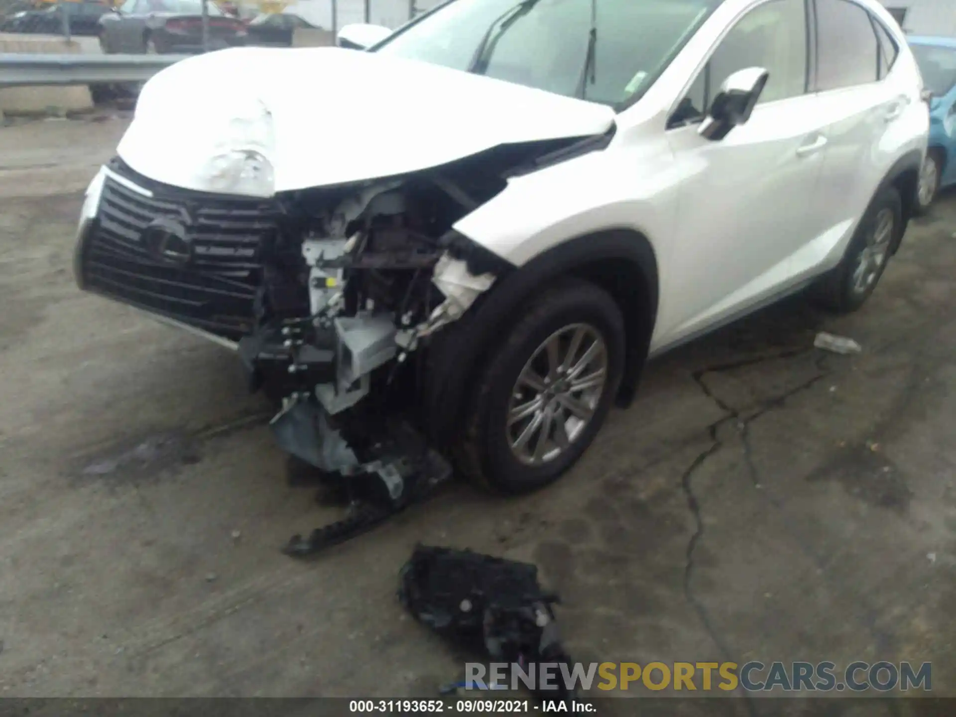 6 Photograph of a damaged car JTJDARBZ6M5021598 LEXUS NX 2021