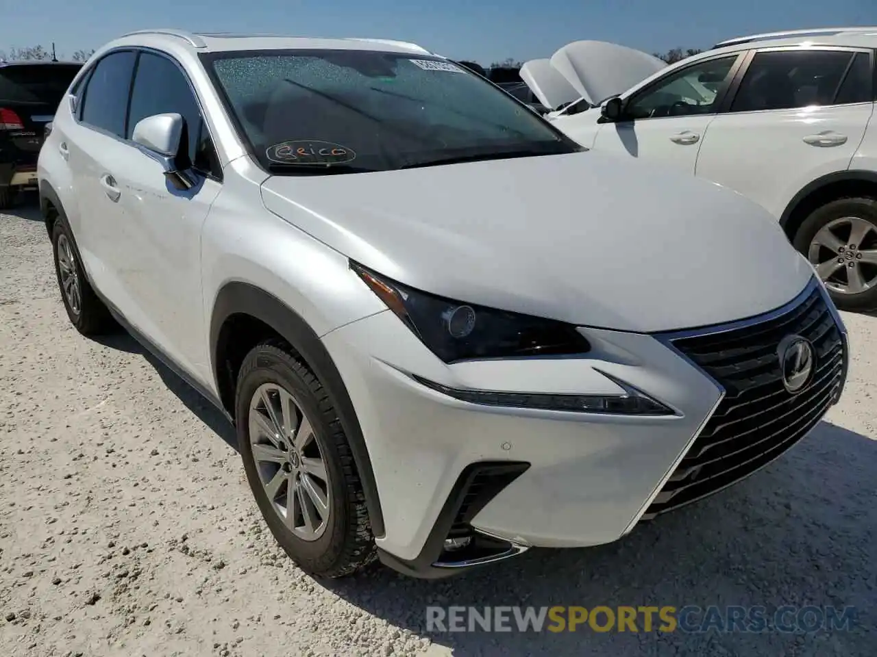 1 Photograph of a damaged car JTJDARBZ6M5024985 LEXUS NX 2021