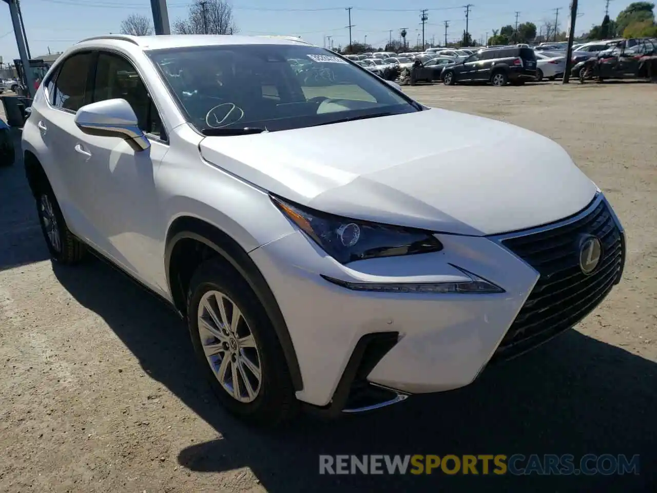 1 Photograph of a damaged car JTJDARBZ6M5029944 LEXUS NX 2021