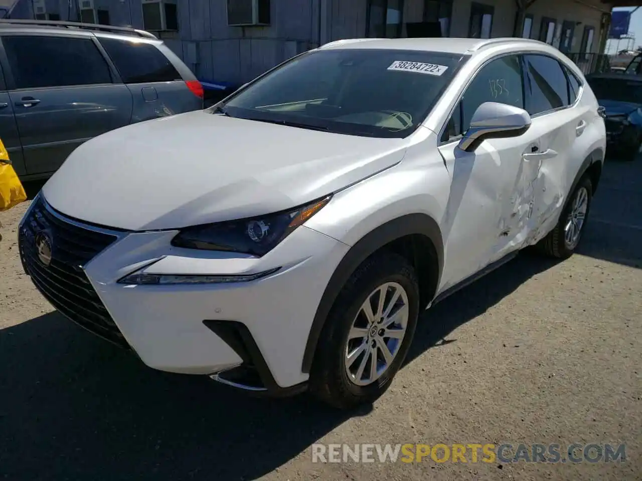 2 Фотография поврежденного автомобиля JTJDARBZ6M5029944 LEXUS NX 2021