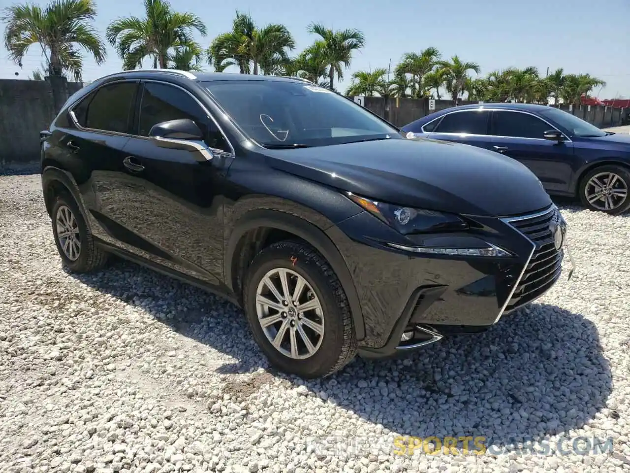 1 Photograph of a damaged car JTJDARBZ7M2182950 LEXUS NX 2021