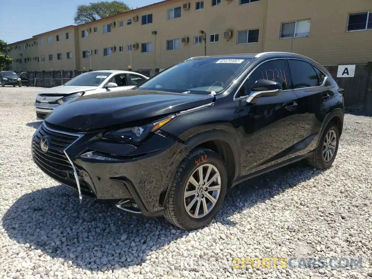 2 Фотография поврежденного автомобиля JTJDARBZ7M2182950 LEXUS NX 2021